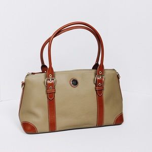 Vintage Dooney & Bourke Satchel + Coin Purse